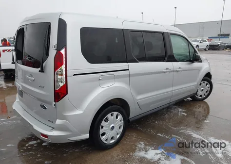 2019 Ford Transit Connect Xlt z USA, uszkodzony, nr VIN NM0GS9F26K1393874
